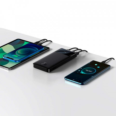 Power Bank 10000 mAh Baseus Digital Display 20W Black